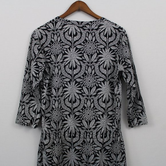 Hatley Black & White Drawstring Dress - Picture 11 of 16